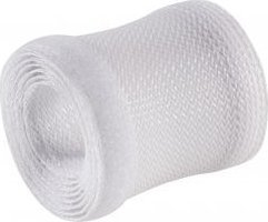 Organizues kabllosh InLine Cable Wrap, tub tekstili 1m, 40mm, i bardhë