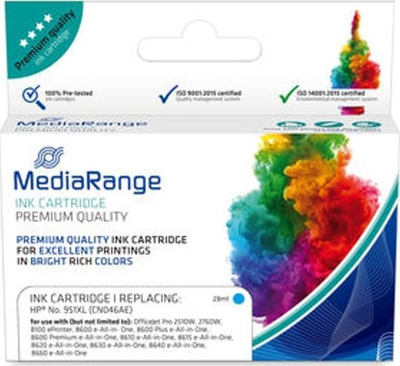 Patron boje MediaRange MRHP951CXL, cyan, i kaltër