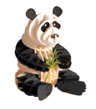 3d Paper Model Panda - Fridolin
