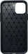 Maskë telefoni FORCELL B-case për Realme 10 5G, silikon TPU, efekt karbon metalik, e zezë