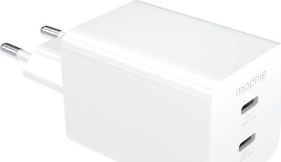 Karikues muri Mophie Essentials, 50W, 2x USB C, i bardhë