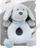 Lodër zile për bebe Tulilo Dog, pelush, 17cm, blu