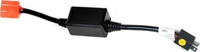 Adapter CANBUS për llampa LED H7, rezistencë ngarkese, 12V 24V, i verdhë