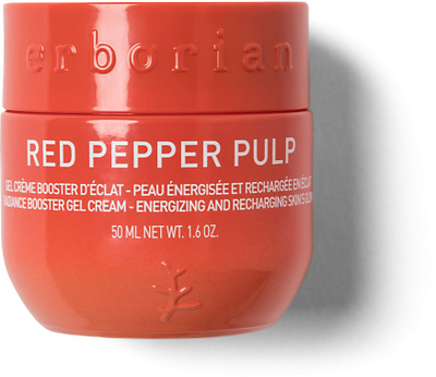 Krem xhel për fytyrë Erborian Red Pepper Pulp Radiance Booster, 50 ml, për çdo tip lëkure, pa ngjyrë