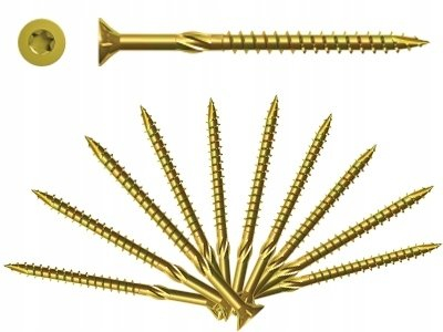 Vida ndërtimi druri Fischer TS 4x25mm, kokë e fundosme, 500 copë