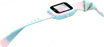 Ora inteligjente për fëmijë Bemi Linki, 1.4", 4G GPS, rozë blu
