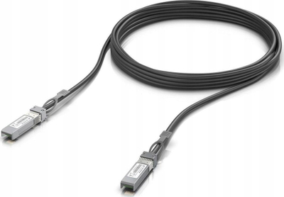 Kabllo DAC Ubiquiti UACC DAC SFP28 5M, 25 Gbps, 5 m, e zezë