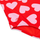 Swimsuit | Hearts Red | për vajza pa mëngë  98/104