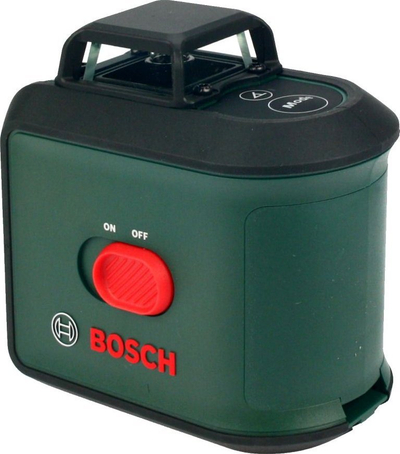 Nivel lazer Bosch UniversalLevel 360, vetërregullues, me tripod dhe kapëse, jeshil