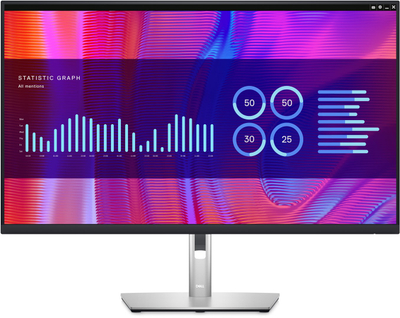 Monitor DELL P Series, 31.5", 2560 x 1440, i zi