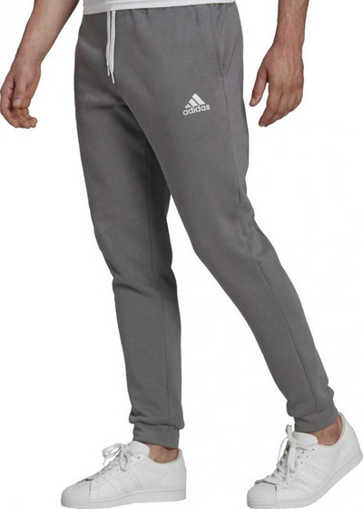 Traks pantallona adidas Entrada 22 Sweat Pants M H57531 për burra, me funde me llastik, gri
