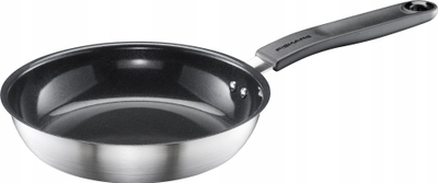 Tiganë Fiskars Functional Form 1072249, 20 cm, çelik inox, e zezë