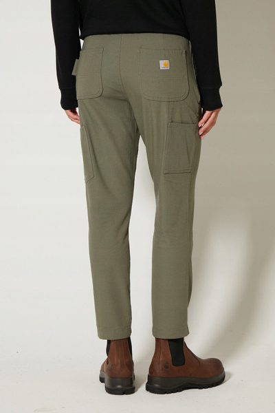 Pantallona pune Carhartt Force Ripstop, për gra, XS, olive