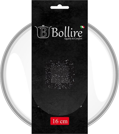 Kapak kuzhine Bollire BR-1021, xhami, 16 cm, i zi