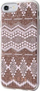 Kapak telefoni Guess GUHCP7TGTA, për iPhone 6 7 8, Tribal 3D, transparent