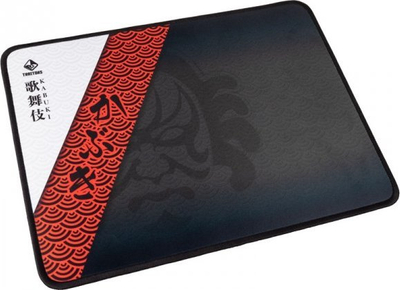 Подлога за глушец Traitors Kabuki, 35.5 x 25.3 cm, гума против лизгање, црна