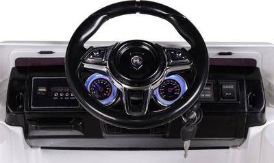 Makina elektrike për fëmijë Bambi Racer HL1058, me telekomandë, meloditë, e bardhë