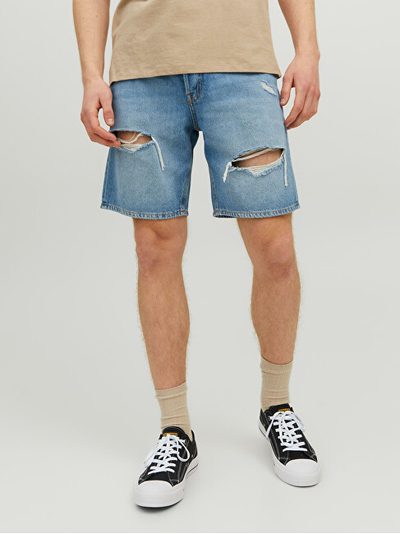 Pantallona të shkurtra JACK&JONES JJICHRIS Relaxed Fit, të kaltër