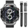 Smartwatch Veltori VT100 1, ekran 1.52", Bluetooth 5.2, i zi