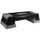 Platformë aerobie Eb Fit Step, 70 cm, lartësi e rregullueshme, gri e zezë
