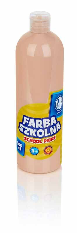 Bojë uji për shkollë Astra School Paint, 500ml, për kalamaj 3+, ngjyrë lëkure