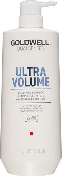 Shampo për flokë Goldwell Dualsenses Ultra Volume Bodifying, 1000 ml, për flokë të hollë, e tejdukshme