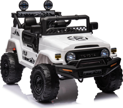Makina elektrike për kalamaj Ramiz Toyota FJ Cruiser 4x4, me pult, LED, e bardhë