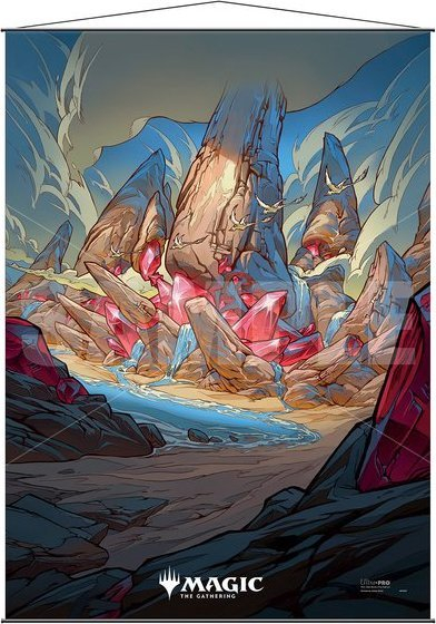 Poster tekstili Ultra Pro Magic The Gathering Ikoria Raugrin Triome, 40.5 x 95 cm, shumëngjyrësh