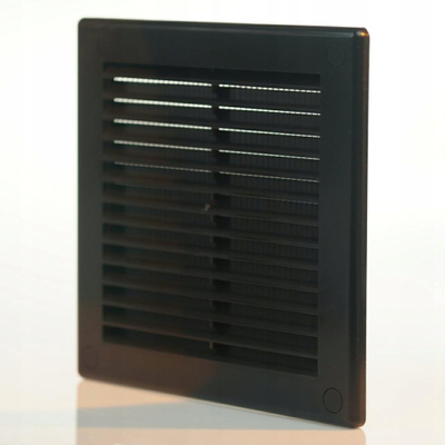 Grilë ventilimi Awenta Tru TRU2CZ, 15 x 15 cm, e zezë