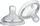 Gicë biberoni Tommee Tippee Closer to Nature, me rrjedhje të rregullueshme, anti kolik, transparente