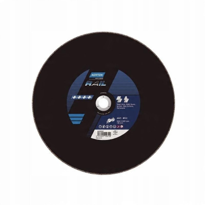 Disk prerës Norton Rail 66252830924, për shina hekuri, 355mm, i zi