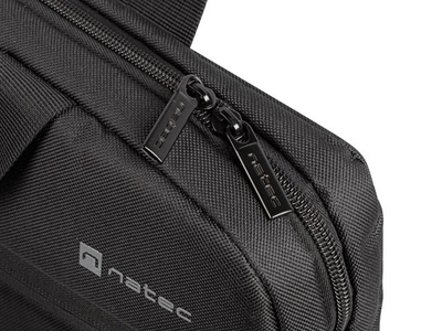 Çantë dore për laptop Natec TARUCA, 14.1", e zezë