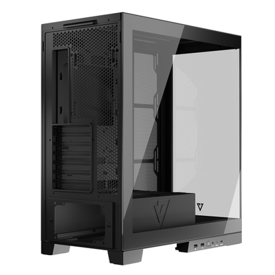 Kutia kompjuteri MODECOM Volcano SPACE MIDI, USB 3.0, USB Type C, e bardhë