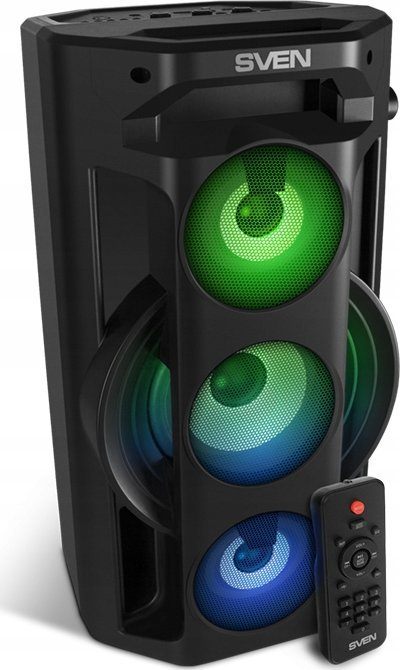 Kuti zanore Sven PS-680, 65W, Bluetooth, me FM dhe karaoke