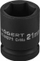 Çelës goditës Högert DIN 3121 HEX 1/2", 21mm, i zi
