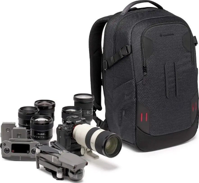 Çantë shpine Manfrotto PRO Light Flexloader Backpack M, për DSLR dhe CSC, për laptop 15", e zezë