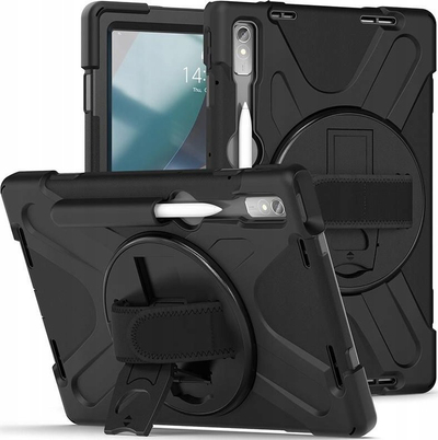 Kuti mbrojtëse AUSTIN Defender Case për Lenovo, material i fortë, dizajn i qëndrueshëm, e zezë
