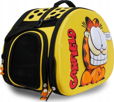 Transportues për mace Garfield Garfield, 43x32x23cm, palosshëm 3D EVA, i verdhë