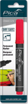 Marker permanent Pica-Marker SB, majë e rrumbullakët 1–4mm, i kuq