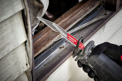 Teh sharre Milwaukee Wrecker 9", karbid, 6 TPI, i kuq