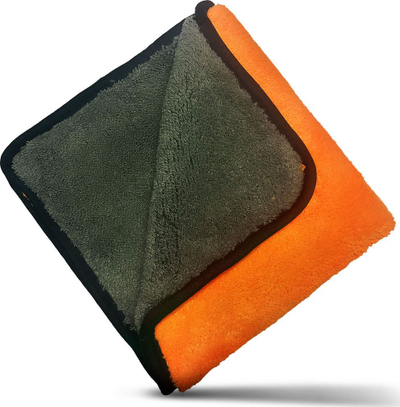 Peshqir mikrofibrë ADBL Puffy Towel, 41x41 cm, 840 GSM, portokalli