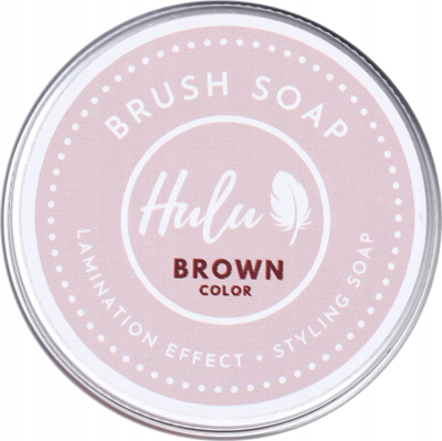 Sapun për vetulla Hulu Brow Soap, 30 ml, kafe