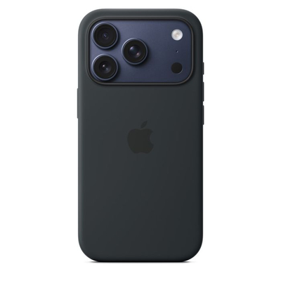 Apple iPhone 17 Pro Silicone Case with MagSafe, Black