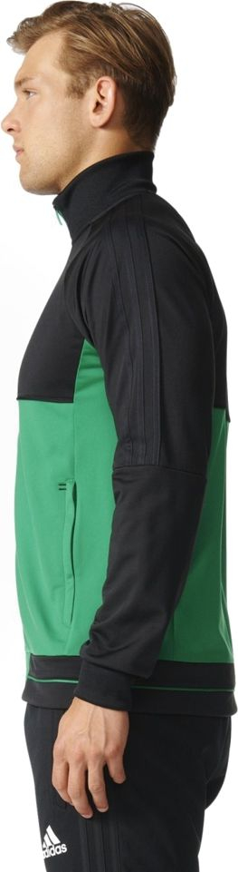 Xhaketë stërvitje Adidas Tiro 17, zinxhir komplet, masa M, e zezë me jeshile
