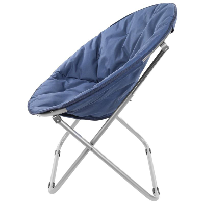 Karrige kampingu Enero Camp Moon, 82x68x79 cm, palosme, blu e errët