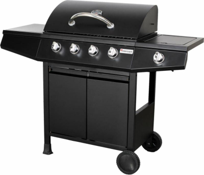 Skarë kopshti me gas Mastergrill 60x33 cm (MG661), e zezë
