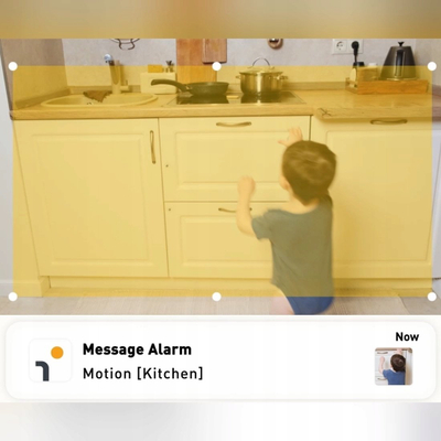 Baby monitor Arenti AINanny 4MP, video edhe zë, Wi‑Fi, i bardhë