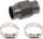 Adapter sensor temperature uji Depo 42mm, metal, gri