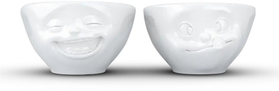 Set tasa porcelani Laughing &amp; Tasty No.3, të vegjël, shumëngjyrësh