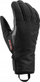 Doreza skish LEKI Sparrow 3D për goca, softshell, të zeza, numri 7